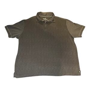 Nat Nast Luxury Originals Polo Shirt Mens Gray Collar Athleisure Golf Tee Medium